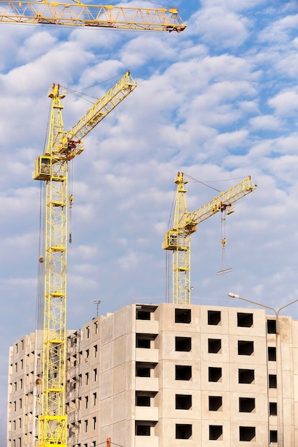 Construction d'une maison neuve