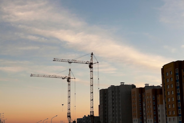 Construction d'une maison neuve