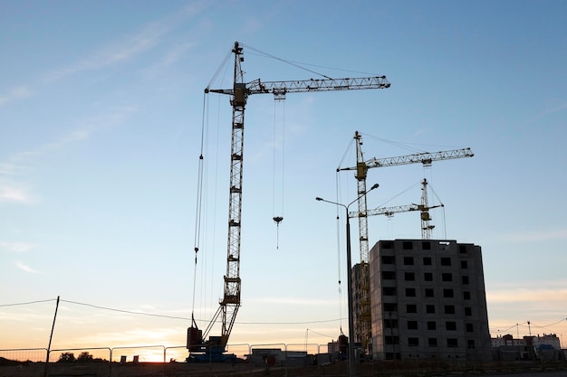 Construction d'une maison neuve