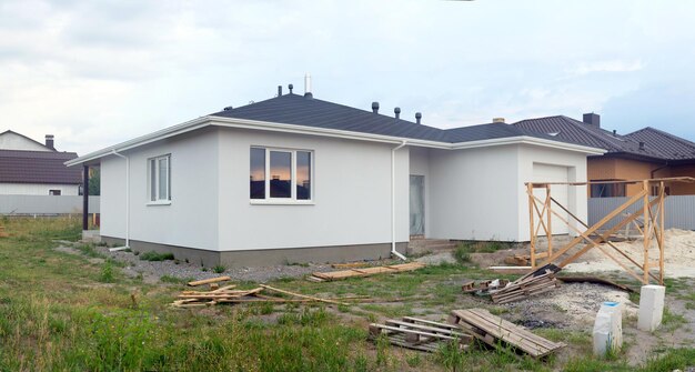 Photo construction de maison neuve
