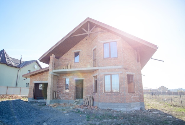 Photo la construction de maisons