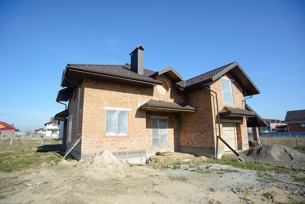 Photo la construction de maisons