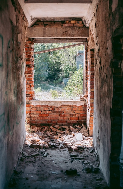 Construire une maison haute dans la ville