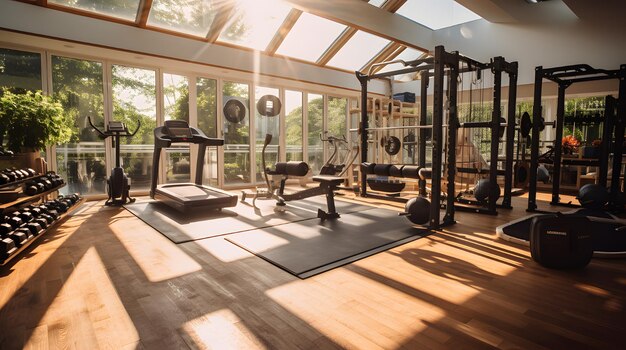 Construire une salle de sport à la maison pour être en forme à tout moment