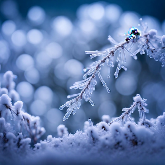 Le conte de fées d'hiver en 3D