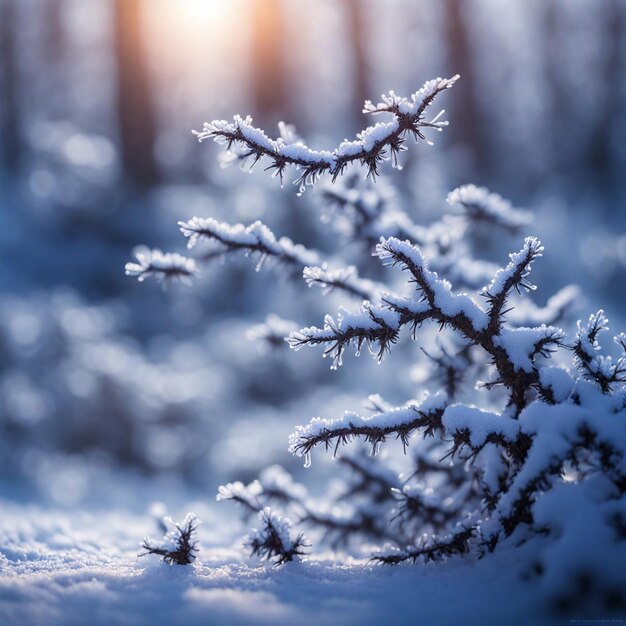 Le conte de fées d'hiver en 3D