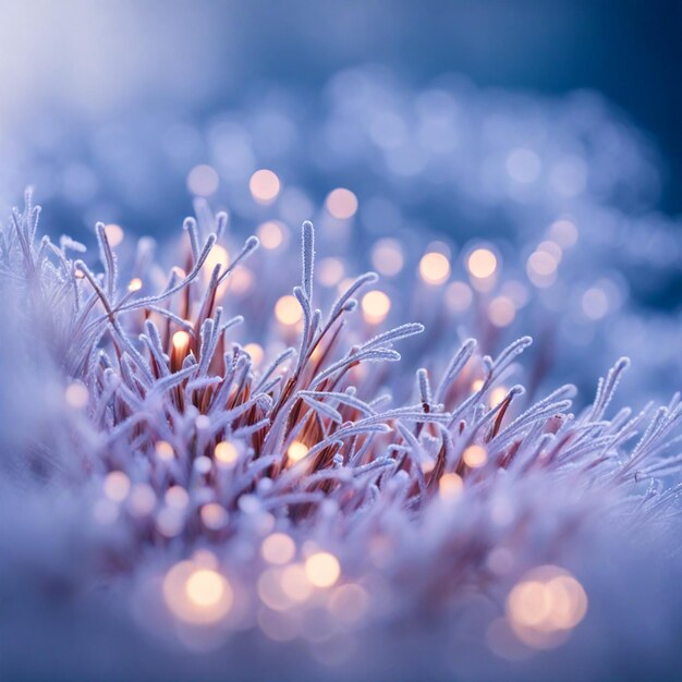 Photo un conte de fées d'hiver