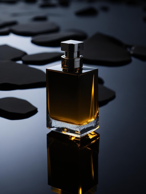 Conteneur de parfum élégant pour homme Generative AI