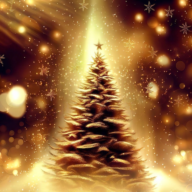 Contexte arbre de Noël