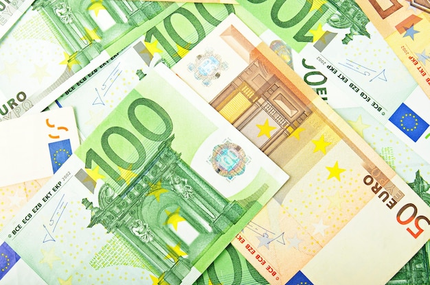 Contexte des billets en euros