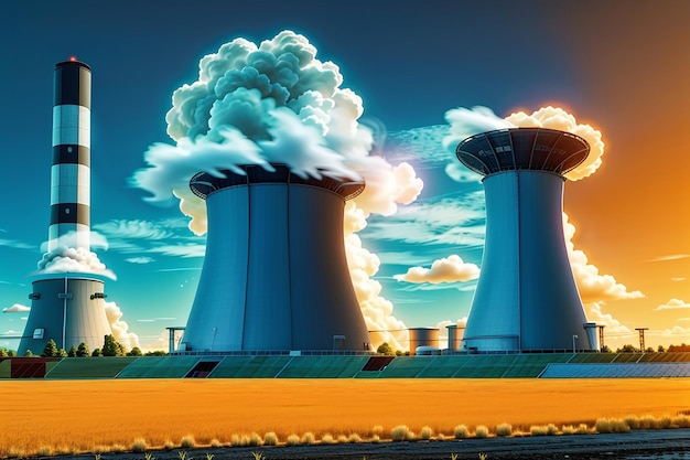 contexte de l'énergie nucléaire innovation future de la technologie perturbatrice