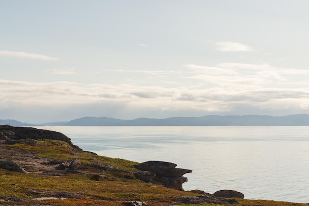 Contexte des environs de la mer de Barents musta tunturi