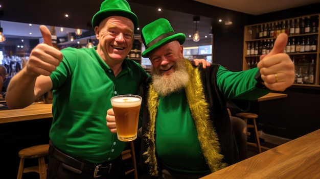 Photo le contexte de la fête de saint patrick