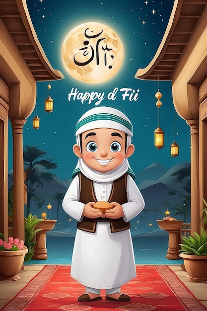 Le contexte de la joyeuse fête d'Eid al-Fitr