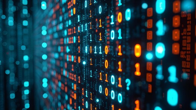 contexte de programmation et de cybersécurité Code binaire numérique Afficher le contexte
