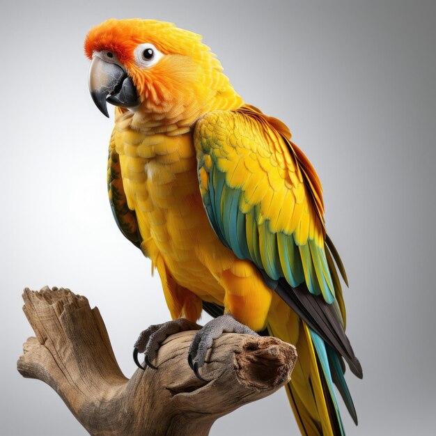 Conure solaire vibrante