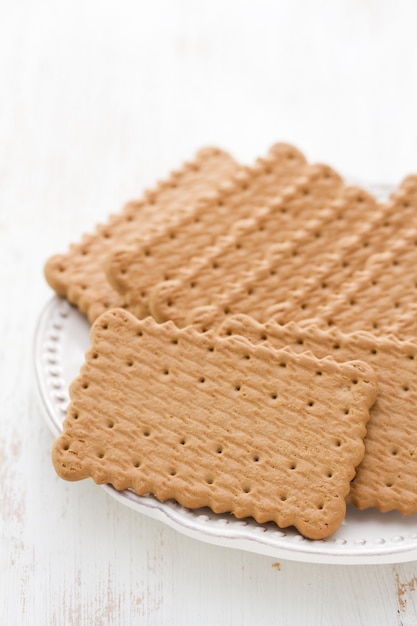 Cookies sur assiette