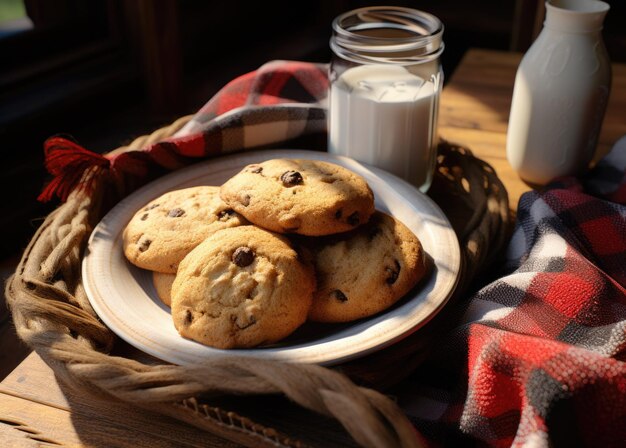 les cookies aux pépites de chocolat