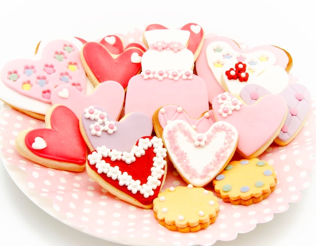 Cookies en forme de cœur