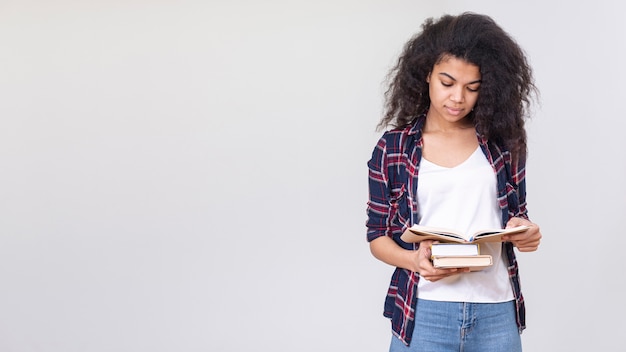 Photo copie espace lecture adolescente