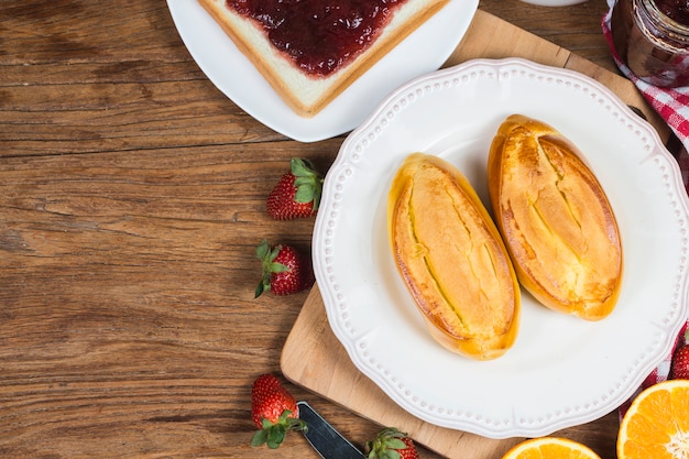 Un copieux petit déjeuner