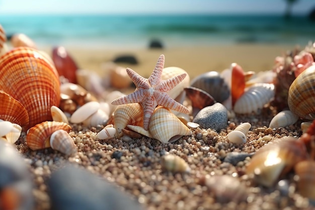 Coquillage d&#39;été