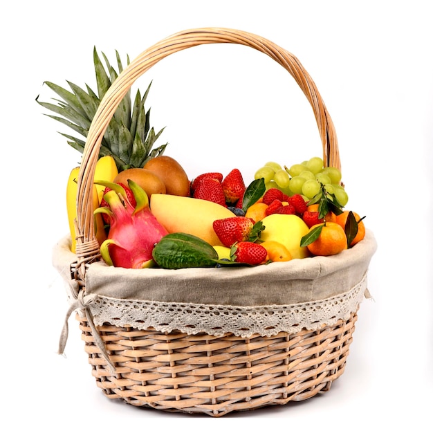 corbeille de fruits