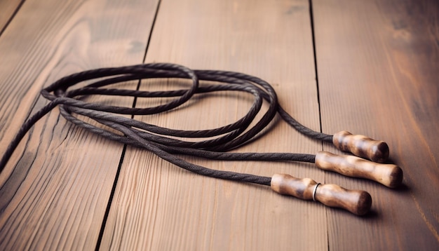 Une corde avec une corde dessus