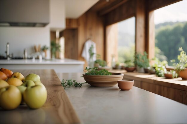 Une corne d'abondance ornait la cuisine