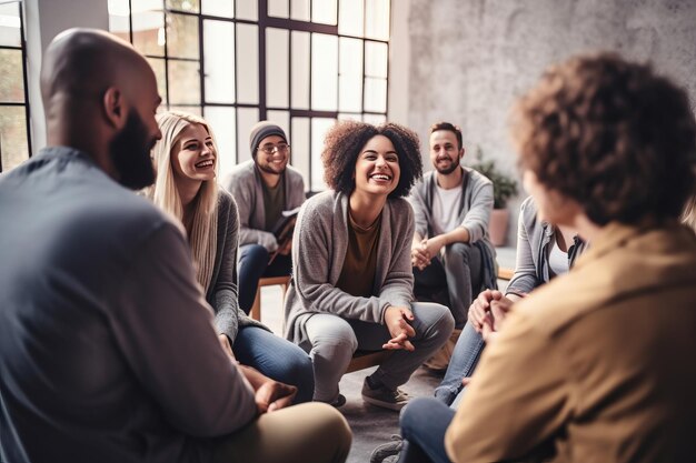 Corners communautaires pour l'autonomisation des jeunes par la thérapie de groupe pour l'aide et le soutien