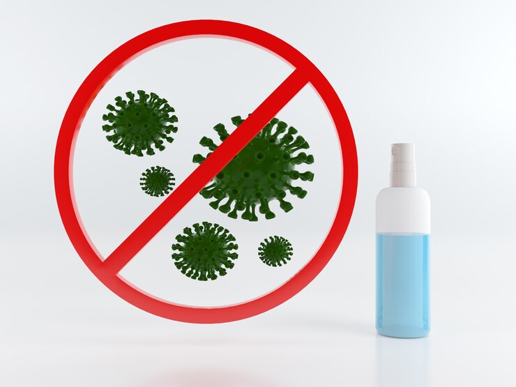 Photo coronavirus 2019-ncov nouveau concept de coronavirus resposible. concept rendu 3d.