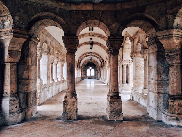 Corridor dans le bastion des pêcheurs