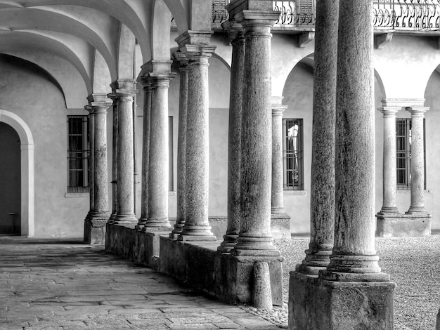 Photo corridor du bâtiment historique