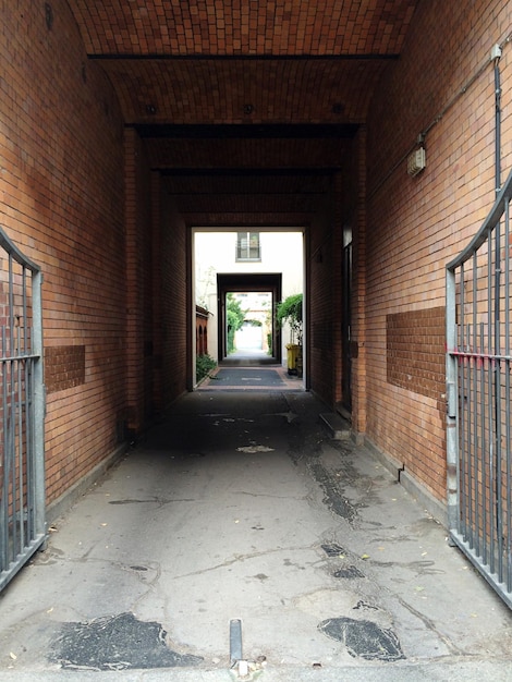 Photo corridor du bâtiment