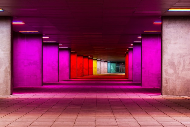 Corridor vide du bâtiment