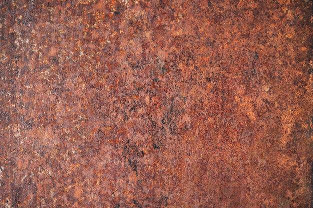 Corrosion de la vieille texture de rouille de fond en métal sur la plaque de fer