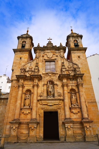 La Coruna Saint Jorge église en Galice Espagne