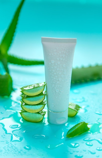 Cosmétiques et médicaments à l'aloe vera Mise au point sélective