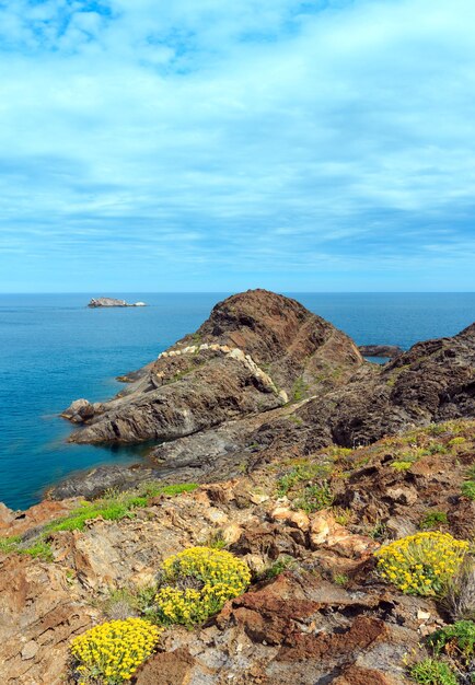 Photo costa brava vue d'été espagne