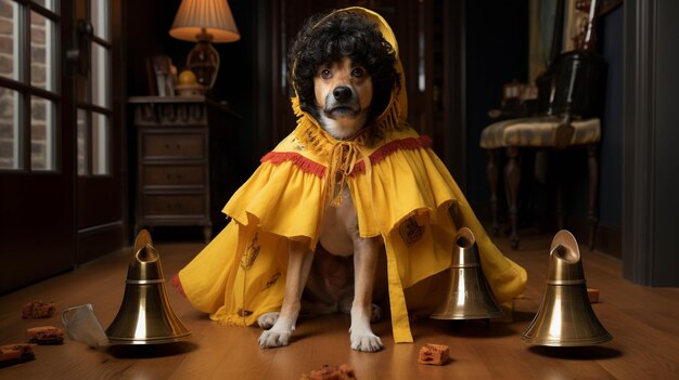 costume de chien image créative photographique en haute définition