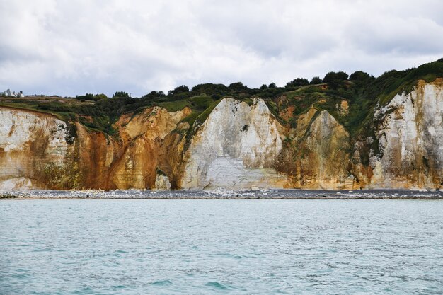 Photo côte d'albâtre en france, dieppe normandie france