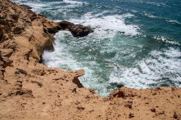 Côte atlantique. Timassinin. Maroc. Afrique