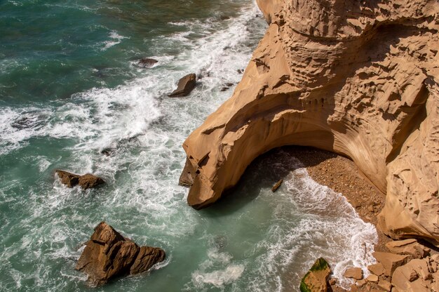 Côte atlantique. Timassinin. Maroc. Afrique