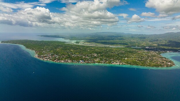 Photo côte de l'île de cebu moalboal