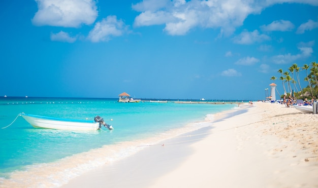 Photo côte de la mer des caraïbes. voyagez dans les paradis du monde.