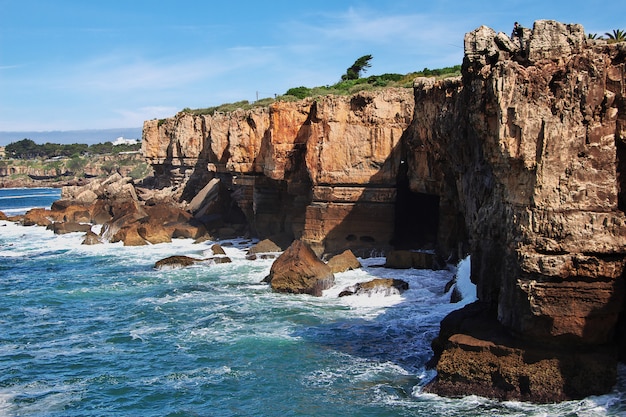 Côte de la mer de l'océan Atlantique, Portugal