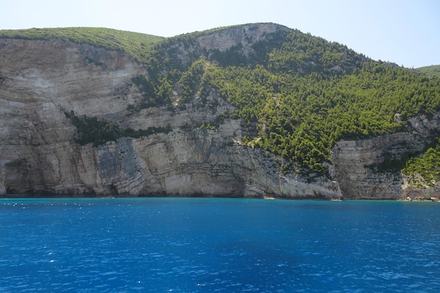 Côte Paysage de Zakynthos - Île Grecque