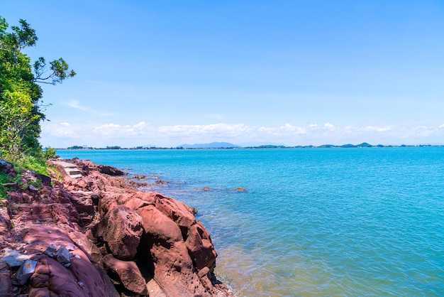 La Côte Rose ou Lan Him Chomphu à Chanthaburi en Thaïlande