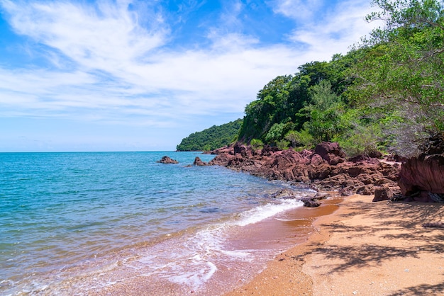 La Côte Rose ou Lan Him Chomphu à Chanthaburi en Thaïlande