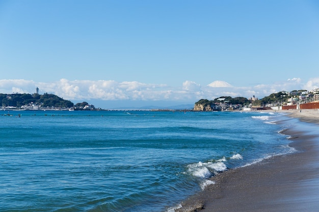 Côte Yuigahama de Shonan